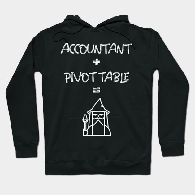 Funny Accountant Design Hoodie by Life of an Accountant